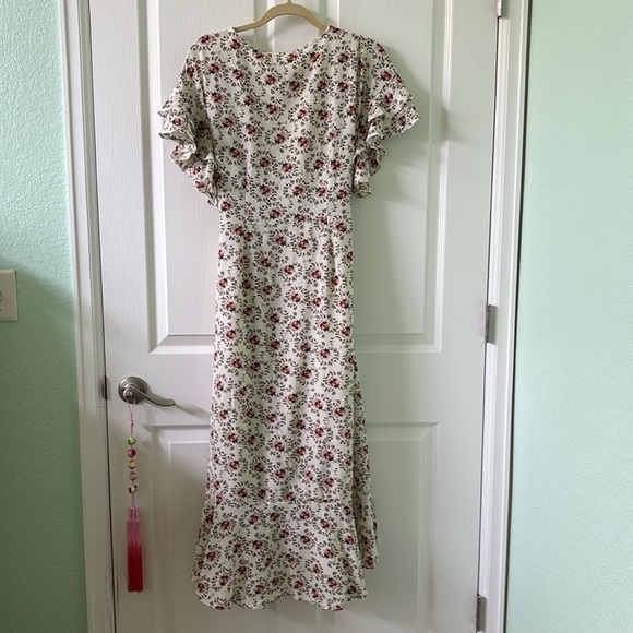 Max Studio hi lo true wrap dress - Picture 5 of 5